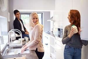 Roommates Sharing Chores