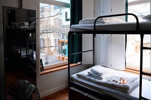 College Students’ Room with Bunk Bed